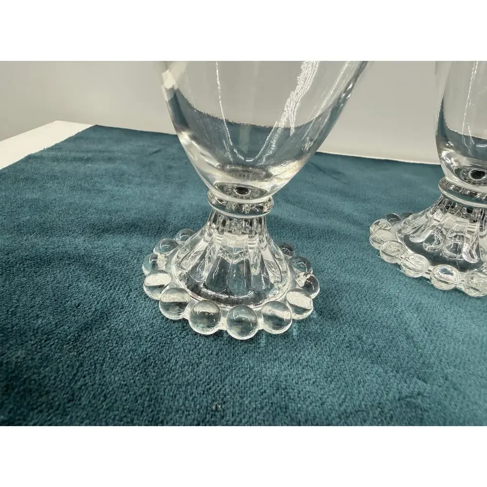 Mid Century Vintage Anchor Hocking Berwick Boopie Water Goblets Set Of 3